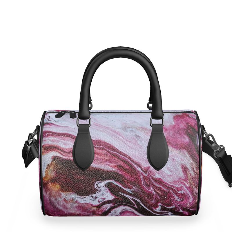 Raspberry Cream Mini Duffle