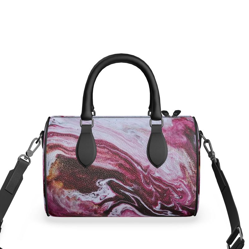 Raspberry Cream Mini Duffle