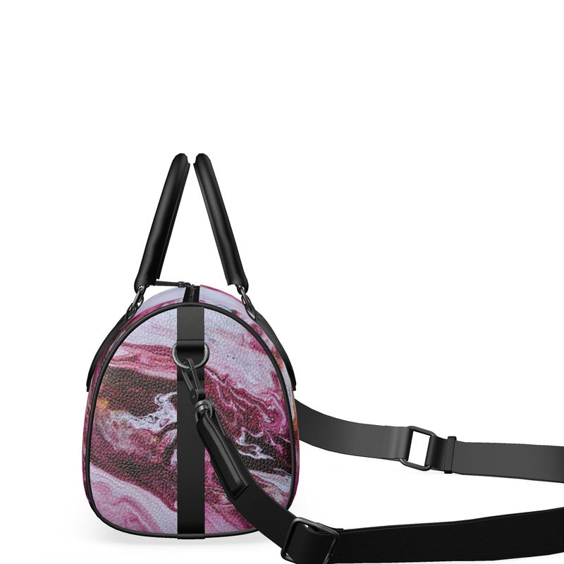 Raspberry Cream Mini Duffle
